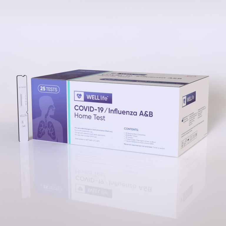 Combo EUA OTC 25 cassette test pack